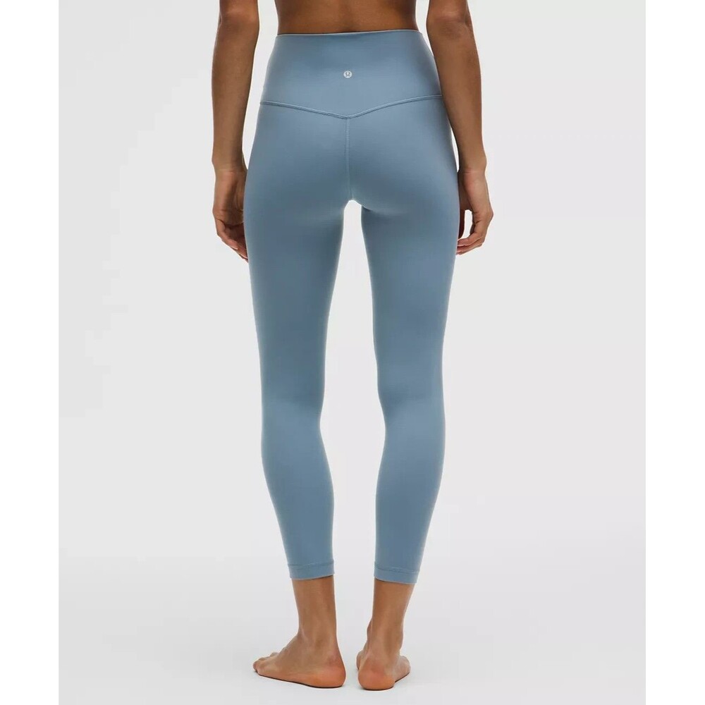 Lululemon Align No Line HR Pant 21” Womens Size 10 Steel Blue Yoga Leggings